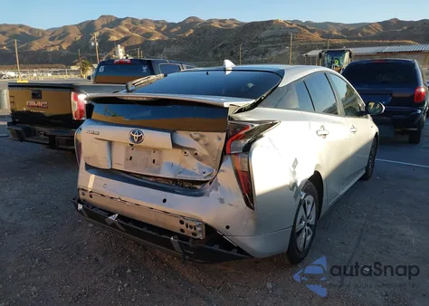 2018 Toyota Prius from USA, damaged, VIN JTDKBRFUXJ3071000